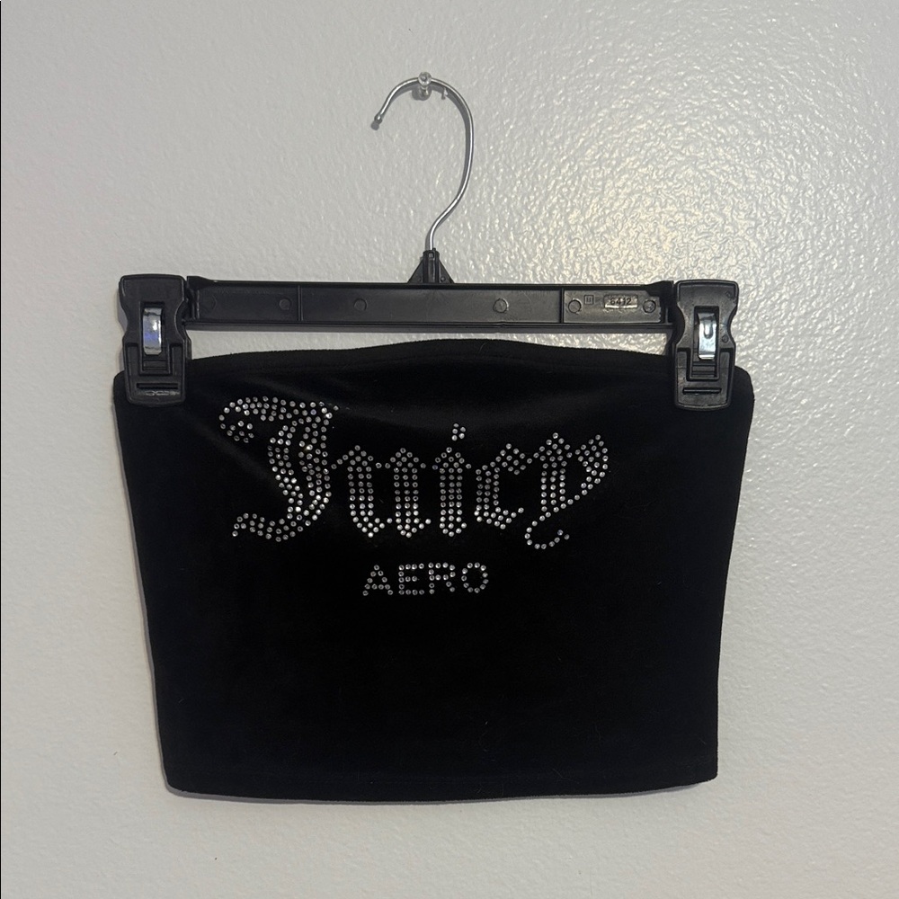 Juicy Aero Black Tube Top